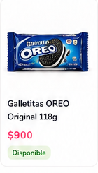Galletitas Oreo