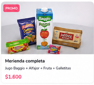 Merienda completa